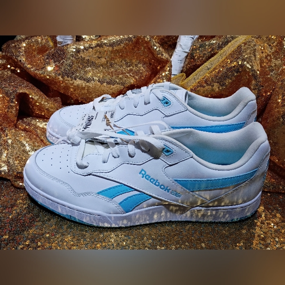 Reebok BB 4000 Basketball ID4590 Men's White and Blue Sneakers